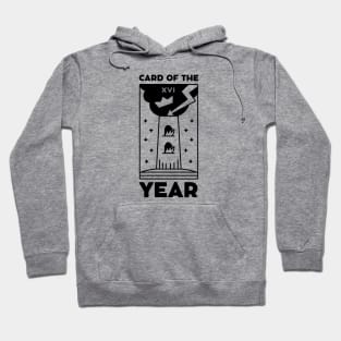 The Tower Tarot Card of The Year Hoodie